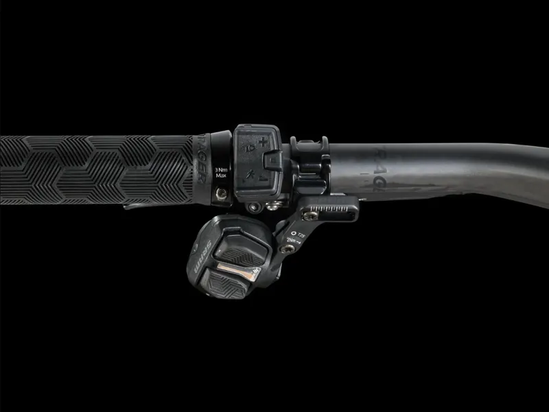 Trek Rail 9.9 X0 AXS Full Suspension Electric Mountain Bike 2024 in Pennyflake-6